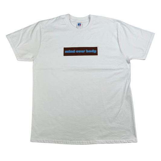 box logo t-shirt - white
