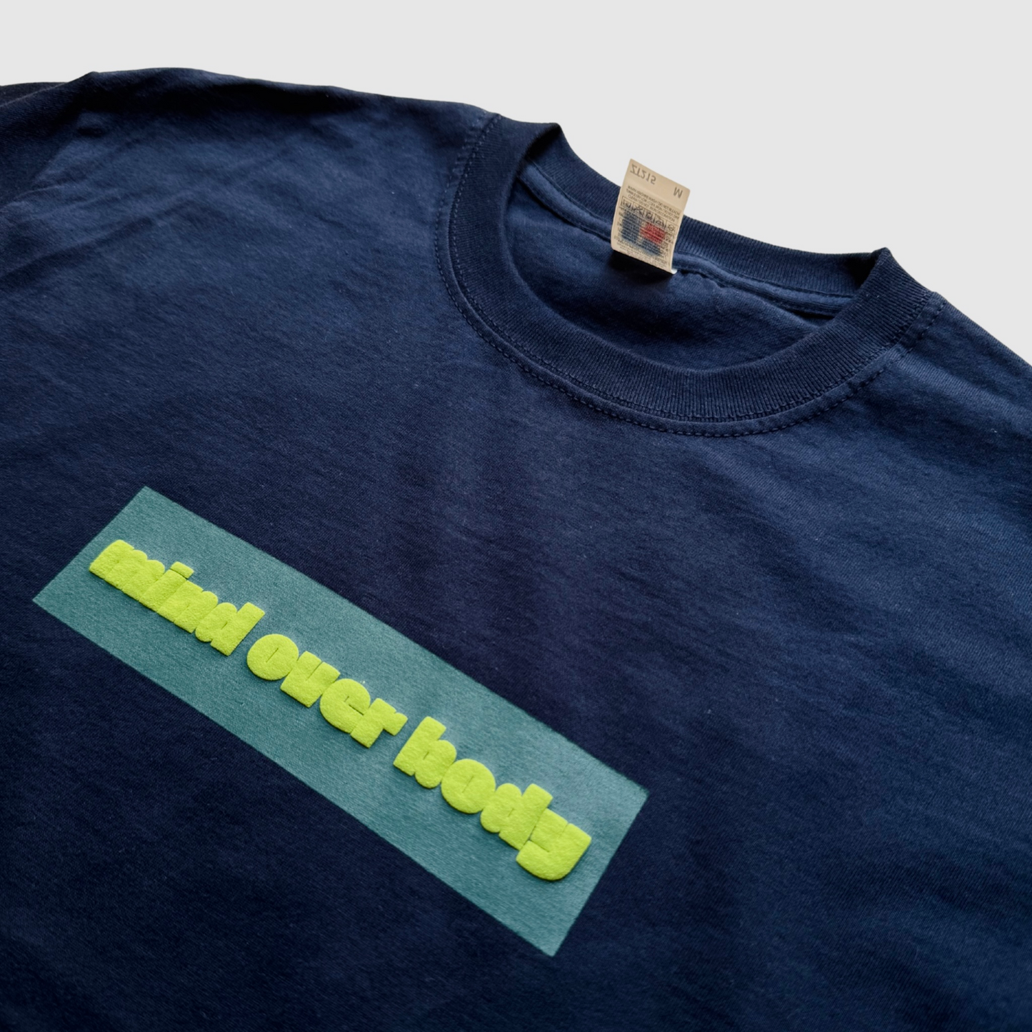 box logo t-shirt - navy blue